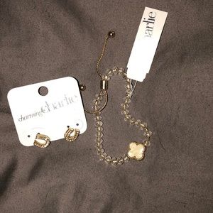 Charming Charlie Earring and Bracelet Set